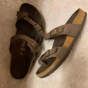 Mayari Birkenstocks in Mocha color